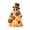 ZB-with ligh, variant on PLLFRLRT Lighted Vintage Patchwork Halloween Decorations Indoor Desktop Lamp for Mantel Shelf Entryway Porch Decor
