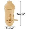 thumbnail image 5 of 3 Pack Hummingbird House, Natural Wooden Hummingbird Houses Hanging, Home Gardening Gifts Decoration, 5 of 6