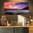 thumbnail image 1 of Rocky Coast with Dramatic Sky - Seascape Canvas Art Print, 1 of 3