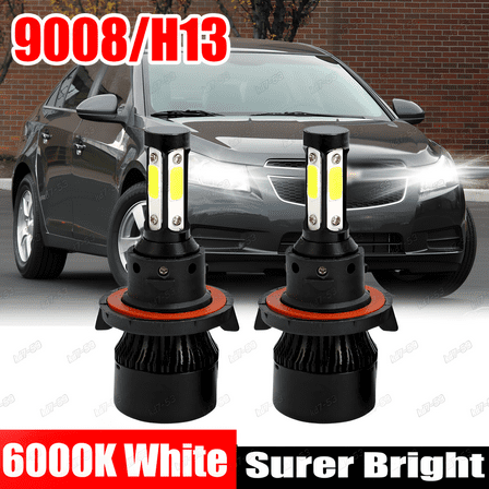 For Chevy Cruze 2011 2012 2013 2014 2015 LED Headlight Bulbs Combo Hi/Lo Beam