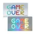 thumbnail image 1 of "Game Over" Neon Acrylic Lamp Box, 1 of 5