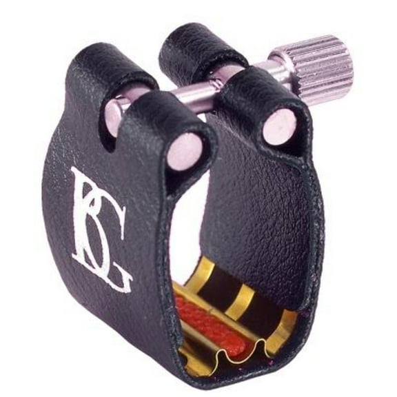 BG Revelation Brass Plate Ligature for Bass Clarinet with Cap, L9R