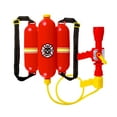 thumbnail image 3 of Play Day Firefighter Backpack Water Blaster – Firehose Role Play Toy for Outdoor Fun – Ages 3, 3 of 6