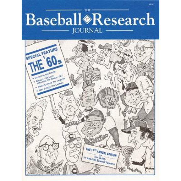Pre-Owned The Baseball Research Journal (Brj), Volume 17 (Paperback) 091013734X 9780910137348