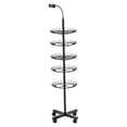 thumbnail image 1 of Soporte para trenzar el cabello con soporte para teléfono, herramienta para trenzar el cabello, 144 pinzas resistentes, accesorio multifuncional de, 1 of 7