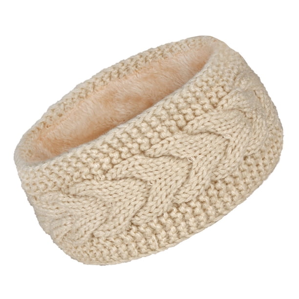 Diadema de hilo de punto y orejeras
