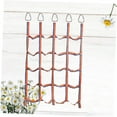 thumbnail image 3 of WHAMVOX 1 Set Triangle Hook Climbing Net for Kids Physical Training and Hanging Toy 145*73*0.4in, 3 of 8