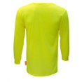 thumbnail image 3 of NY Hi-Viz Workwear Long Sleeve Safety Shirt, L2110 and L2111 - Neon Yellow / 2X, 3 of 3