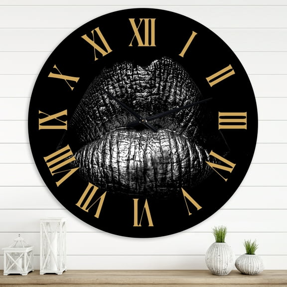 Designart 1 in Quartz Modern and Contemporary Wall Clock