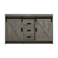 thumbnail image 5 of Elegant Kitchen and Bath Austin 54 inch Double Bathroom Vanity in Rustic Grey, 5 of 10