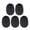 5, variant on 1/2/5pcs Mic Foam for Gaming Headsets Microphone Windshield Foam Covers Replacement