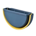 thumbnail image 1 of Poubelle Cuisine Pliable Suspendue Multifonctionnelle Bacs à Ordures Semi-Circulaire Poubelle Murale pour Voiture Bureau à Domicile Bleu marin, 1 of 5