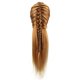 thumbnail image 4 of Cabeza de maniquí de cabello humano real al 40 % Cabeza de muñeca de cosmetología para entrenamiento de peluquería Cabeza de muñeca rubia, 4 of 15