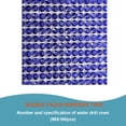 thumbnail image 4 of Langgg Crystal Rhinestone Ribbon Clothing Accessories Sticker Convenient Using Present Decoration Sheet with Shine Appearance Exquisite dark blue 6 double side tape, 4 of 6