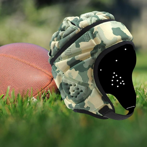 Casco de Rugby para niños, gorra de Rugby, protección transpirable, casco de fútbol, gorros de Rugby Estilo B