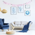 thumbnail image 4 of COOPHYA Happy Mother's Day Decorations Banner 1 Set Pink Glitter Paper Rectangle Shape Home Party, 4 of 7