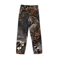 thumbnail image 3 of Lsque Leopard On Tree Branch Print Men's Pajama Pants, Lounge Pant - Comfortable Home Wear,Elastic Waistband, Stylish Design-XX-Large, 3 of 9