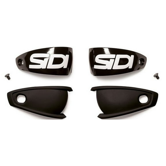 Sidi Mag-1/Rex Boot Assymetrical Heel Cups Black/White/Black