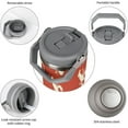 thumbnail image 3 of 30 Oz Insulated Tumblers with Flip Straw Lid Top Handle Crawfish Lobster Leakproof Reusable Vacuum Stainless Steel Travel Coffee Mug for Car, 3 of 6