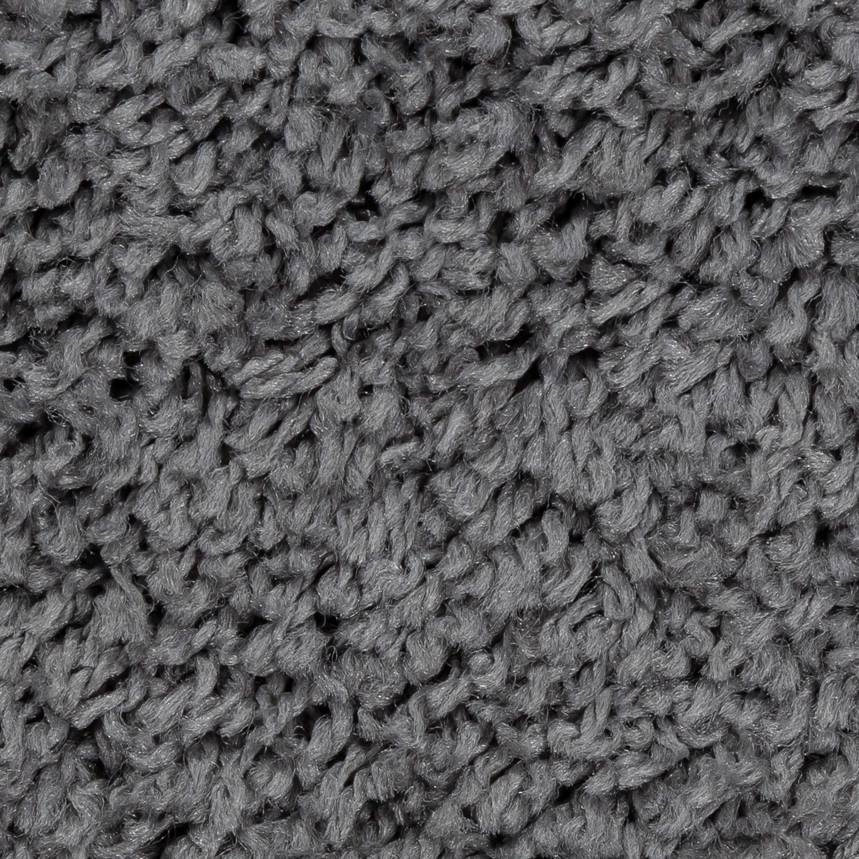 Mainstays Solid Shag Indoor Runner Rug, Gray, 2 ft 6 in x 8 ft