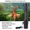 thumbnail image 4 of Canon EF 75-300mm f/4-5.6 III & Canon EF 50mm f/1.8 STM Lens Bundle + 420-800mm f/8-16 MF Lens & EOS R Auto Adapter with HD Filters, Backpack for Canon EOS R Cameras Including EOS R & EOS RP, 4 of 5