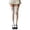 White, variant on Women's Y2K Lace Trim Over-the-Knee Socks Ribbed Thigh High Stockings (1 Pair)