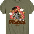 thumbnail image 3 of Sesame Street - Pisces Tamir - Toddler and Youth Short Sleeve Graphic T-Shirt, 3 of 5