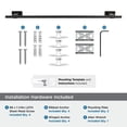 thumbnail image 3 of Amerock Bronx Black Bronze 24 inch (610mm) Towel Bar, 3 of 5