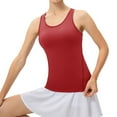 thumbnail image 3 of Womens Racerback Tank Tops Sleeveless Tank Tops for Women Scoop Neck T-Shirt Yoga Running Shirts for Women Lightweight Racerback Breathable Tee, 3 of 5