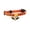 Orange, variant on Halloween Dog Collar with Bell & Hanging Pumpkin Bat Charm, Adjustable Quick‑Release Buckle Pet Collar, Spooky Holiday Cosplay Costume Accessory for Small & Medium Dogs