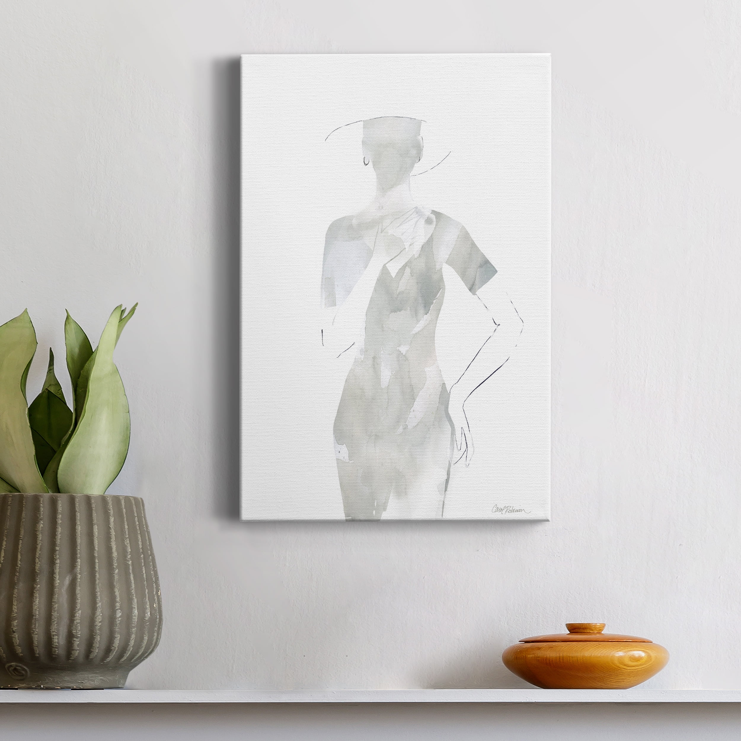 Fashion Cover I Premium Gallery Wrapped Canvas - Ready to Hang - 24 x 36