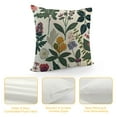 thumbnail image 4 of SHANXI Wild Floral Decorative Throw Pillowcases Linen Flower for Sofa Couch Outdoor Decor 12x12in, 4 of 5