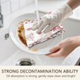 thumbnail image 7 of 4 Pcs Funny Kitchen Towels,White Christmas Tree Pattern Microfiber Dish Towels,Kitchen Tea Towels,Kitchen Towel Set (18" X 26"), 7 of 7