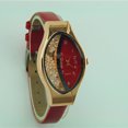 thumbnail image 2 of Sfonq Summer Clearance Womens Watches ,Mothers Day Gift for Grilfriend Semilunar Sand Type Ellipse Woman Fine Strap Small Dial Wristwatch Watch,Red Buy 2 Save 10%, 2 of 3