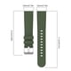 thumbnail image 5 of Correa Silicona 20 Mm Suave para Huami Amazfit GTS 4/2 Mini 3 2e, 5 of 9