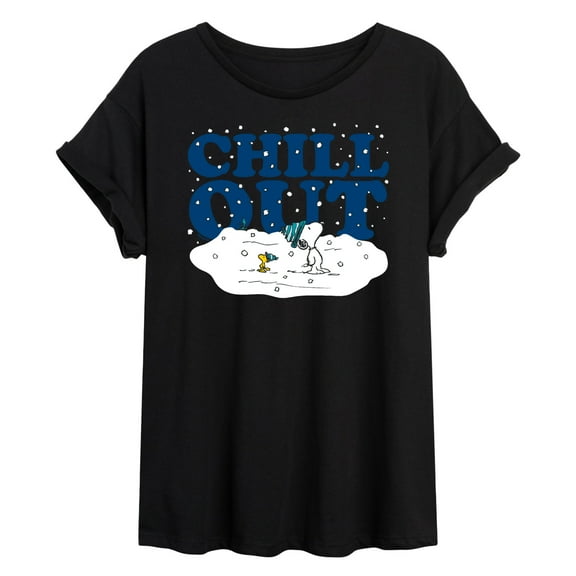 Peanuts - Chill Out - Women's Oversized T-Shirt