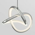 thumbnail image 4 of Artika Zephyr Modern 1-Light LED Pendant Light Fixture, Chrome, 4 of 8