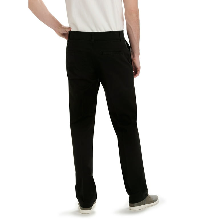Lee Men's Performance Series Extreme Comfort Khaki Pant - Black, Black,  33X30 