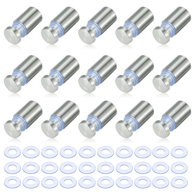 Utilisation Intérieure Extérieure de Vis en Acier Inoxydable, Supports de Panneaux en Verre Offrant une Expérience d'Affichage Sans Cadre avec des Propriétés Résistantes à la Rouille