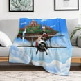 thumbnail image 6 of Sonic The Hedgehog2 Luxury Flannel Blanket - Super Soft Anti-Static Plush Warm Blanket for Sofa Bed - Extra Large Cozy Blanket for Men and Women, Home Decor Gift., 6 of 9