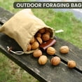 thumbnail image 3 of Camping & Hiking Gear Belt Bag for Foraging and Travel - Pouch suitable for Camping Hiking and Outdoor Adventures, 21.5cmX20cm, Khaki, 3 of 9