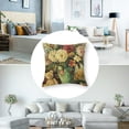 thumbnail image 5 of nygtbtfer Flower Throw Pillow Covers Flower Arrangement Pillow Cases Cushion Cases Throw Pillow Covers for Couch and Bed,2Se White, 5 of 7