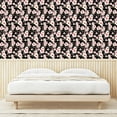 thumbnail image 3 of Ambesonne Japanese Peel & Stick Wallpaper for Home, Cherry Flowers Asian Print, 13"x100", Blush Reseda Green, 3 of 5