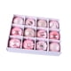 thumbnail image 4 of Adornos de bolas de Navidad Strade Fareast Limited 12 piezas irrompibles rosa, 4 of 8