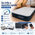 thumbnail image 4 of Colchon Inflable Queen Inflado Automatico Nanofort 500 Kg, 4 of 9