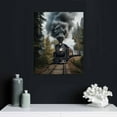 thumbnail image 4 of JRXY  Retro Steam Engine Train Poster Home Kitchen Wall Decorative Posters Prints  12x16 in, 4 of 4