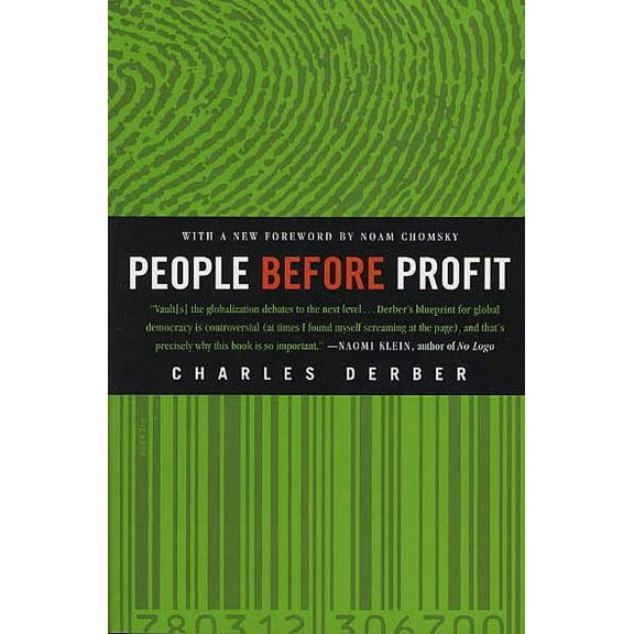 People Before Profit: The New Globalization in an Age of Terror, Big Money, and Economic Crisis, (Paperback)