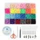 thumbnail image 2 of Cuentas de arcilla heishi Hugo 4800 Polímero Cy Bead Disco Suelto Pers Espaciadoras, 2 of 8