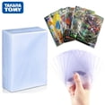 thumbnail image 2 of Fundas para tarjetas de Pokemon, 100 cuentas, juegos de juego transparentes, carpeta protectora de tarjetas VMAX, funda protectora de Pokémon Yugioh, juguete para regalo para niños Tan Jianjun unisex, 2 of 2