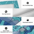 thumbnail image 6 of Swimming Pool Outdoor Rug for Patio/Deck/Porch, Non-Slip Large Area Rug 3 x 5 Ft, Summer Ocean Beach Abstract Texture Indoor Outdoor Rugs Washable Area Rugs, Reversible Camping Rug Carpet Runner, 6 of 8